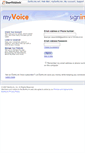 Mobile Screenshot of myvoice.earthlink.net