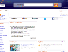 Tablet Screenshot of my.earthlink.net